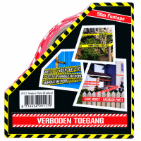Funtape, Crime Scene Tape, Markeerlint "Verboden Toegang" 50M