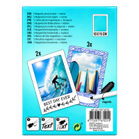5 Magnetische Foto kaders Golven met Marker