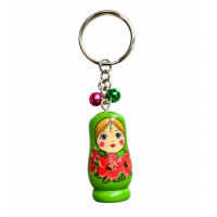 Sleutelhanger Matroesjka met belletjes