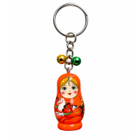 Sleutelhanger Matroesjka met belletjes