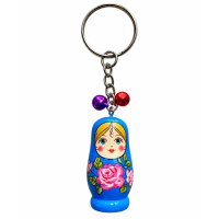 Sleutelhanger Matroesjka met belletjes
