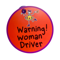 Purple Ronnie Car signs in 4 uitvoeringen