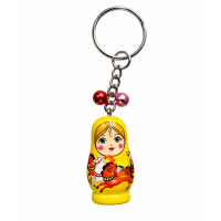 Sleutelhanger Matroesjka met belletjes
