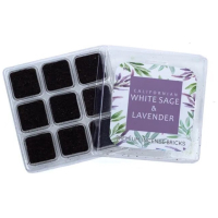Aromafume Wierook blokjes White Sage & Lavender
