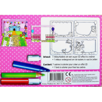 Kleur je eigen 3D Princess