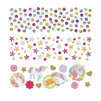 Unicorn Confetti pastel