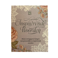 H&&H Inspirerende woorden hanger, Lef, Durf, Doen, Ster