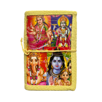 Notitieboek Indiase Goden klein in 6 Kleuren 