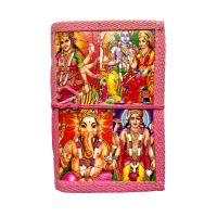 Notitieboek Indiase Goden klein in 6 Kleuren 