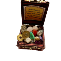 Jolly Roger's Treasure Hunt Piraten schatkist vol edelstenen, geluksmunten en diamanten