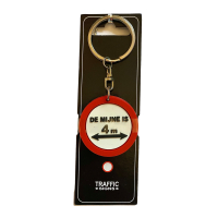 Sleutelhanger Traffic Signs "De mijne is 4M"