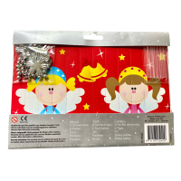 Kerstballen Knutselen 5 stuks