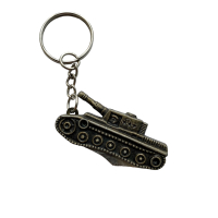 Sleutelhanger Brons met zakmes in 10 designs