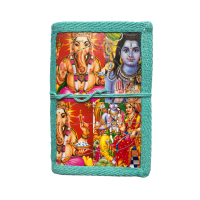 Notitieboek Indiase Goden klein in 6 Kleuren 