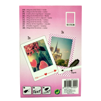 5 Magnetische Foto kaders Hartjes met Marker