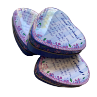 Blikje met tekst Hart, Voor mijn lieve vriend