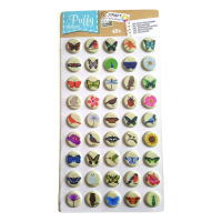 Puffy Stickers 45 stuks