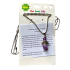 Ketting Good luck Angel in Amethist of Opaline