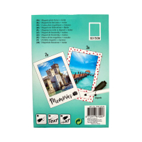 5 Magnetische Foto kaders Driehoekjes met Marker