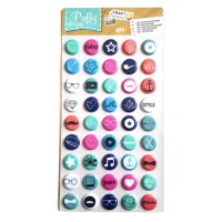 Puffy Stickers 45 stuks