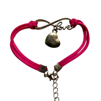 Armband Moederdag "Mom" in 3 kleuren