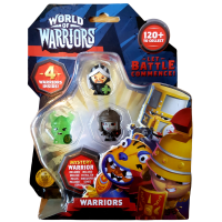 World of Warriors Battle pakket, 4 warriors