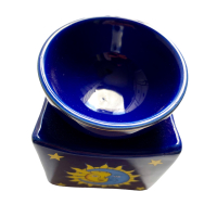 Oliebrander Zon, maan en sterren