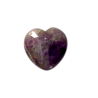 Edelsteen hart in diverse edelsteen soorten