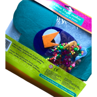 Hippe vogel, Vilten vogel maken Mint-Groen