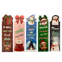 Kerst Boekenleggers 5 stuks