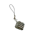 Bling bling sleutelhanger, tashanger Dobbelsteen