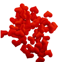 Hartjes kussentjes 50 stuks