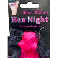 Kouseband, Bride to be, Roze