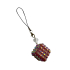 Bling bling sleutelhanger, tashanger Dobbelsteen