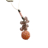 Bling bling sleutelhanger, tashanger Bol Klein Paars en Roze