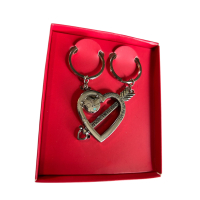 Set van 2 sleutelhangers With love from me to you