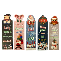 Kerst Boekenleggers 5 stuks