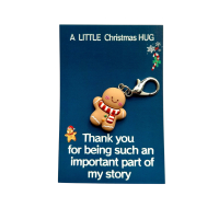 A little christmas HUG met sleutelhanger