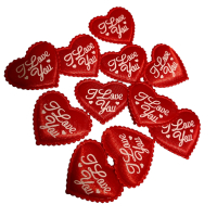 Hartjes Kussentjes I love you 10 stuks