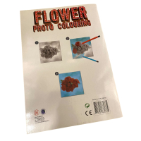 Foto kleurboek Bloemen 
