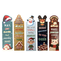 Kerst Boekenleggers 5 stuks