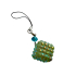 Bling bling sleutelhanger, tashanger Dobbelsteen