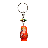 Sleutelhanger Matroesjka met belletjes