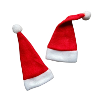 Kerstmuts bestekhouder set van 2