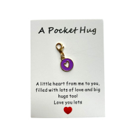 Pocket Hug met sleutelhanger Hartje