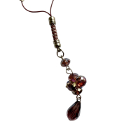 Bling bling sleutelhanger, tashanger Druppel