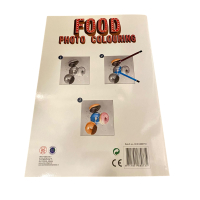 Foto kleurboek Food
