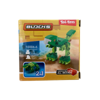 Toi-Toys 2 in 1 Dino Blocks 
