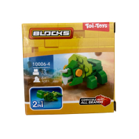 Toi-Toys 2 in 1 Dino Blocks 