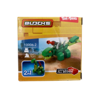 Toi-Toys 2 in 1 Dino Blocks 